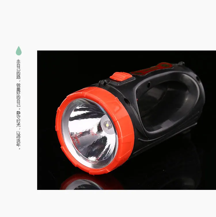 США штекер портативный фонарик 2 зарядное устройство Портативный наружное освещение Прожектор использование дома на открытом воздухе