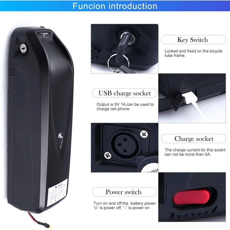 Best Ebike Bafang 36V 350W Mid Motor With Lock Battery 17.4Ah E-Bike Samsung Cell BBS01B Kits For Electric Bicycle DIY Whole Parts 10