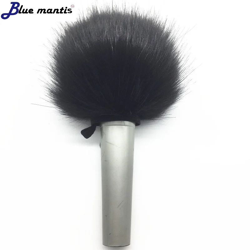 

Windproof artificial fur microphone cover for diameter 5cm round head handle microphone can produce as inqiury
