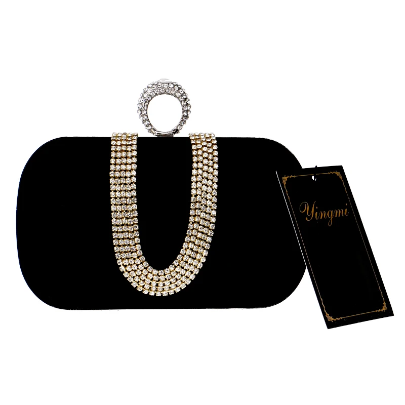 Bolsa de Diamantes Anel de Dedo Cadeia