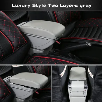 

Leather Car Armrest for peugeot 307 seat armrest plastic bracket