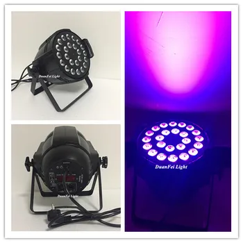 

High Quality led par 24x18w 6in1 par led rgbwa uv dmx fixtures 10 channel led par 64 led light dj