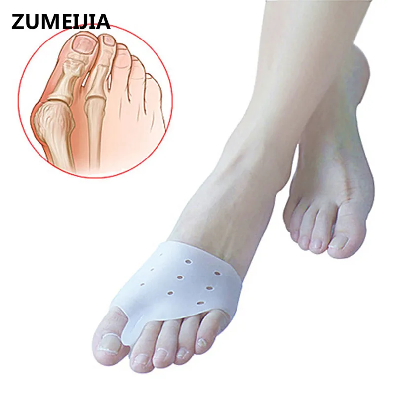 

1 Pair Soft Silicone Orthopedic Sets Sholl Toe Separator Hallux Valgus Big Toes Bunion Corrector Feet Care Tool Pedicure Socks