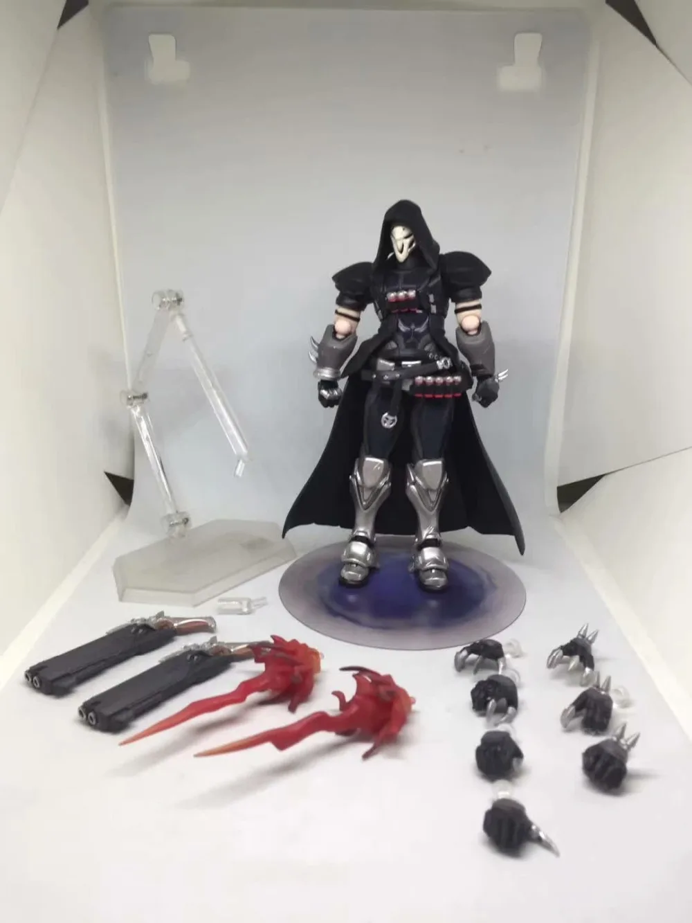 393 Overwatch reaper экшн-фигурка серии ПВХ фигурка Коллекционная модель игрушки кукла подарок 17 см