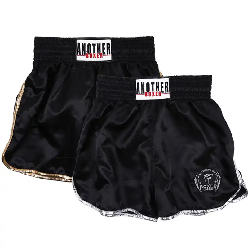 MMA Shorts Grappling Kick Boxing Mens Adult Muay Thai Fighting Work Out Exercise