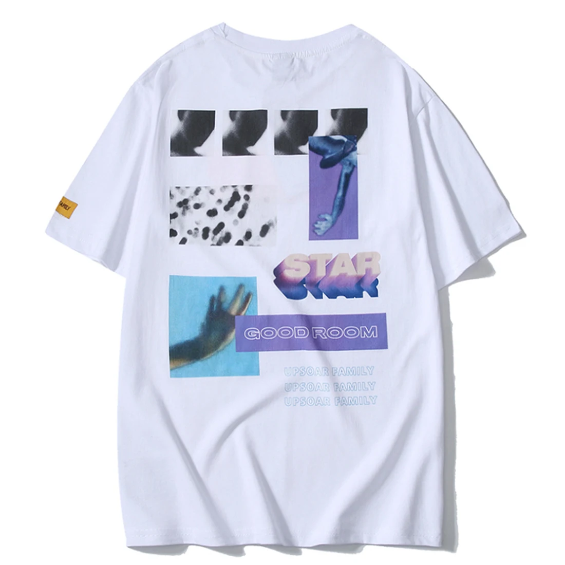 Aelfric Eden, хип-хоп футболки для мужчин, новинка, летняя уличная одежда для скейтбордов, хлопковые повседневные топы, футболки, одежда Harajuku