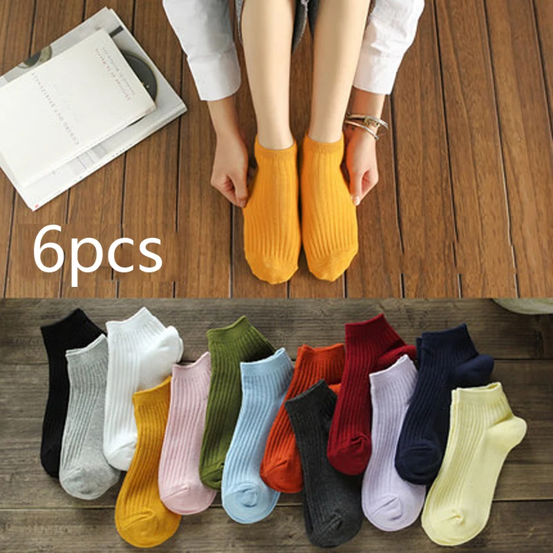 

Kids Short Socks Boys Rainbow Socks Girls Children Slip-resistant Warm Winter Ankle Teenagers Boy School Socks 6 Pairs 10-12