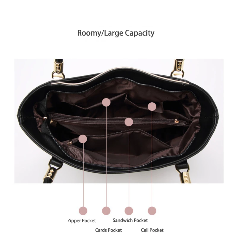 Nevenka Women Luxury Handbag Ladies Leather Shoulder bag Female Crossbody Bag14