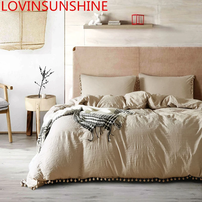 

LOVINSUNSHINE Duvet Cover Set Luxury US King Size Silk Duvet Cover Set Solid Comforter Bedding Set SS04#