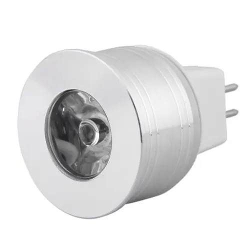 

MR11 GU4 3W high power LED spotlight bulb light Warm White 12V