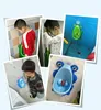 1 pc de diseño de dibujos animados de bebé Rana orinal inodoro urinario pis entrenador de baño montado en la pared pis entrenador para 0-6 años los niños # DS ► Foto 2/6