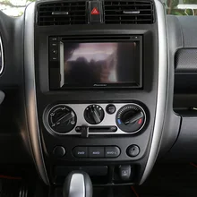 SHINEKA Алюминиевый сплав AC вентиляционное отверстие кондиционер кнопка переключатель декоративная панель Крышка отделка рамка наклейка для Suzuki Jimny