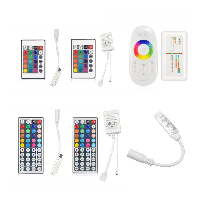 

Remote Control For RGB LED Strip Light DC 12V LED RGB Controller LED Tape Wireless Remote Control
