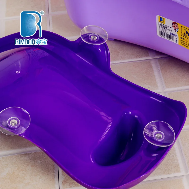 3 colour baby bath large size baby plastic material Bath bucket for bathing thick baby bath tub