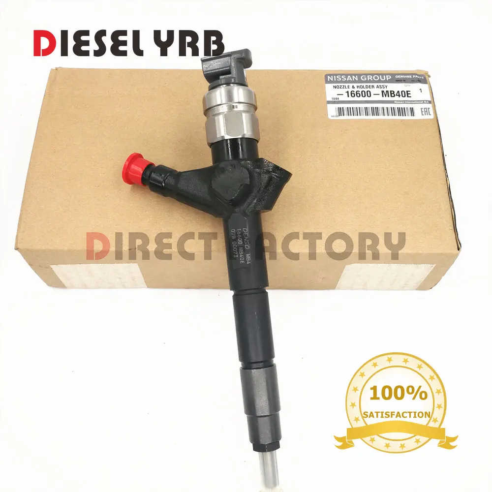 

4 PCS Genuine New injector 095000-6240 095000-6243 for 16600-VM00A 16600-VM00D 16600-MB400 FOR NAVARA YD25 EURO IV 2006/10