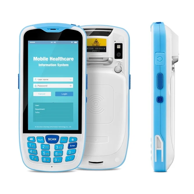 High Performance Android 6 0 Handheld Mobile PDA 4 Inch Screen 1D 2D Barcode Scanner With