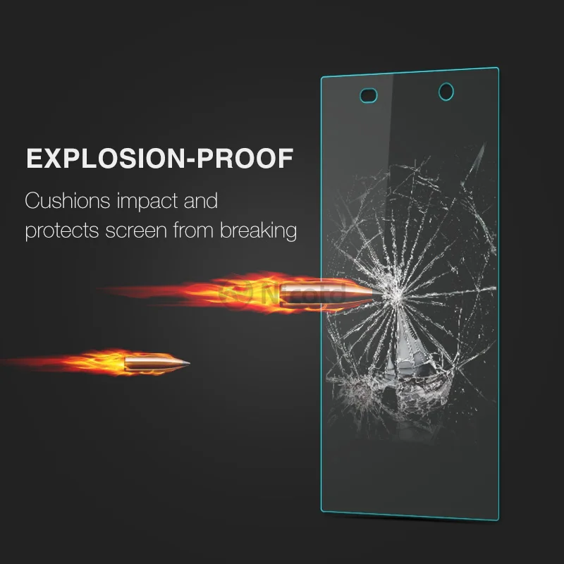 Защитное стекло Nicotd закаленное 9H для Sony Xperia Z1 Z2 Z3 Z4 Z5 Z Compact Защитная пленка S36H T2