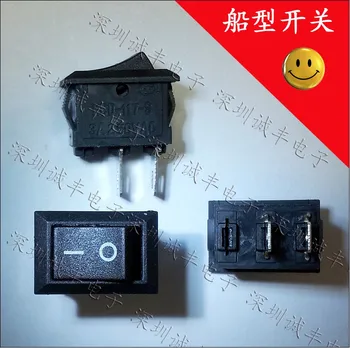 

1pcs/lot Ship type switch KCD black 2 feet 8.5 * 8.5 mm - 117 - s the 250 v 3 a supply switch In Stock