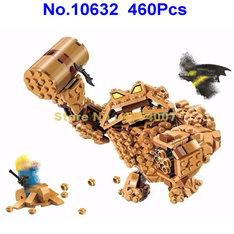 

10632 460pcs batman movie clayface splat attack bela building block 70904 Toy