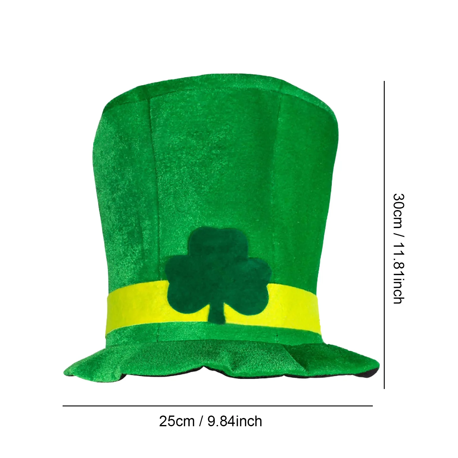 Besegad День Святого Патрика счастливый Шарм Зеленый костюм с головным убором аксессуары для ирландского веселья Вечерние торжества