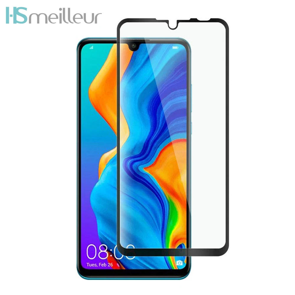 

Hsmeilleur For Huawei P20 Lite Screen Protector Tempered Glass Film Protetor For Huawei P30 P20 Lite Mate 20 20X Vidrio Templado