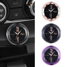 1 шт. авто украшение автомобиля электронные часы с наклейкой автомобильные часы внутреннее украшение для приборной доски Часы в автомобиле аксессуары