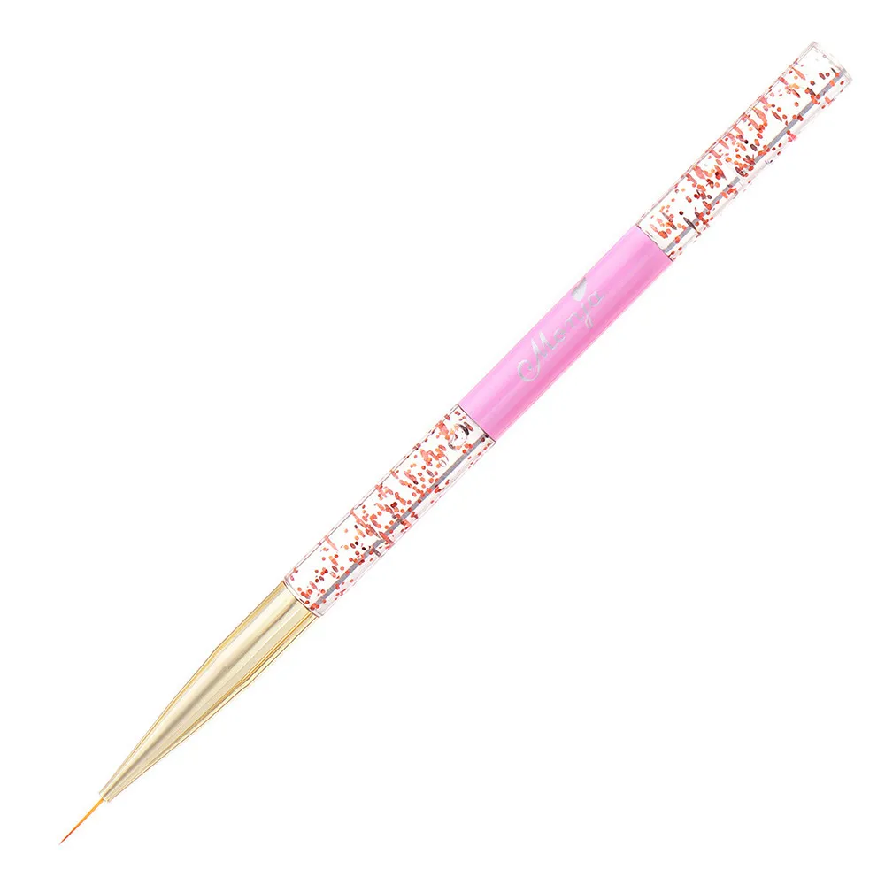 1 шт. DIY ручка для ногтей для точек декоративный набор для салонного маникюра Инструменты для работы со стразами ручка для ногтей - Цвет: Розовый