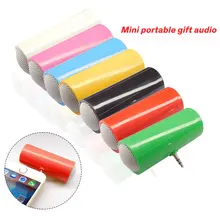 Портативный мини монауральный динамик музыка стерео аудио динамик s для смарт мобильного телефона MP4 с 3,5 мм разъем громкоговорители