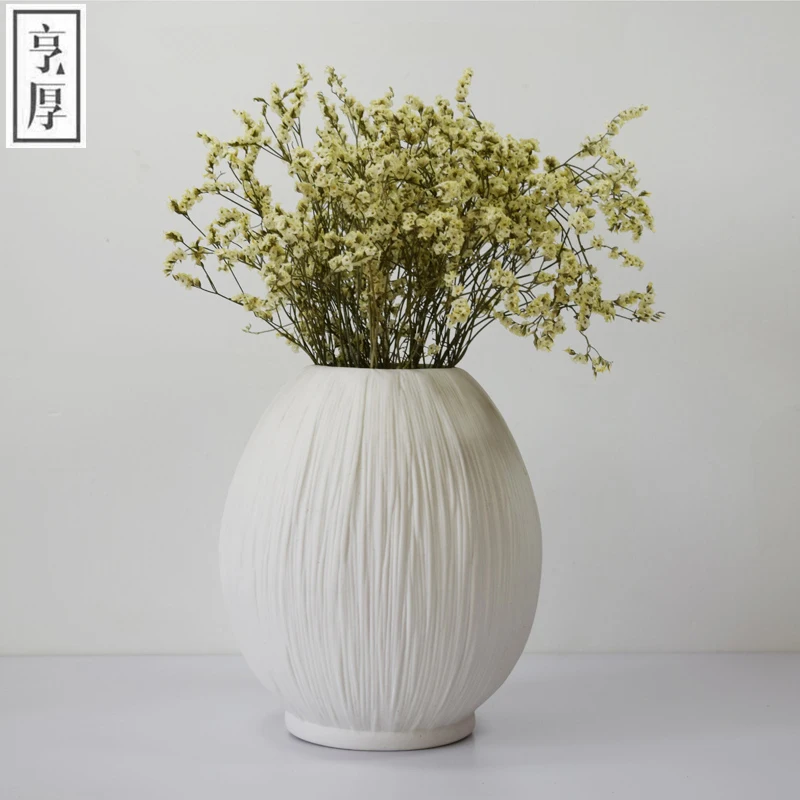 2017 European Modern Fashion Large Ceramic Flower Vase for Homes