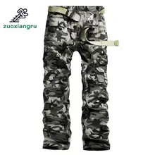 Уличные спортивные тактические камуфляжные брюки для мужчин кемпинг бейсболка для езды и походов осень четыре сезона мульти-карман молния мужские брюки