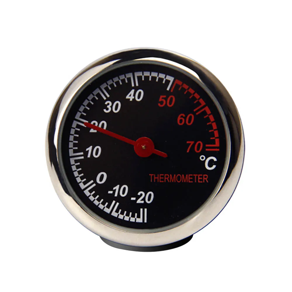 Автомобильный электронный термометр, часы, высокая точность, Мини Автомобильный цифровой гигрометр, автомобильные аксессуары для интерьера