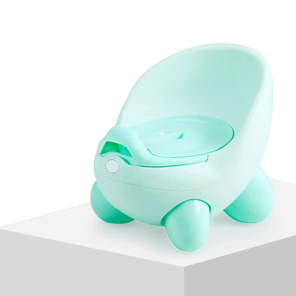 

Cartoon Pot Portable Baby Potty Toilet Seat Bowl Cute Children's Pot Kids Plastic Training Pan Comfortable Cute Backrest Toilet