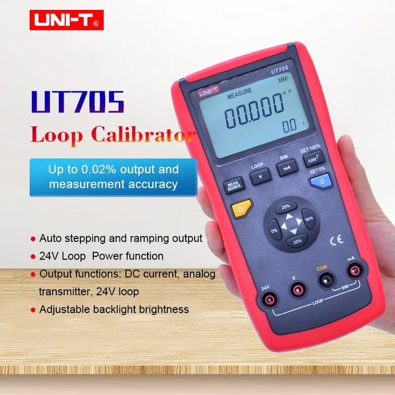

UNI-T UT705 Single Function loop calibrator calibrator process loop signal generator for Loop Calibration and Repair