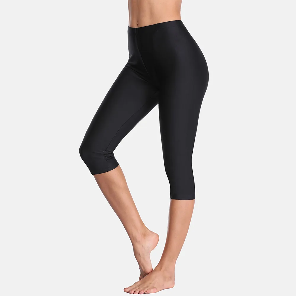 ladies capri swim pants