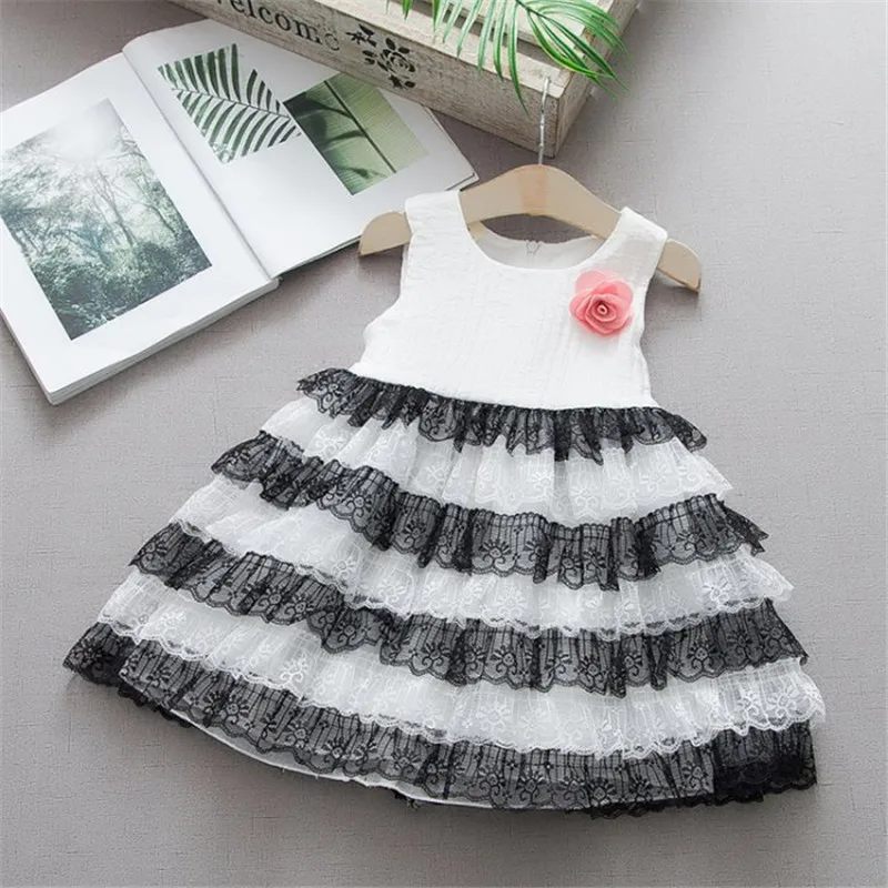 Newborn baby girls summer dress infant fashion wedding dresses clothes