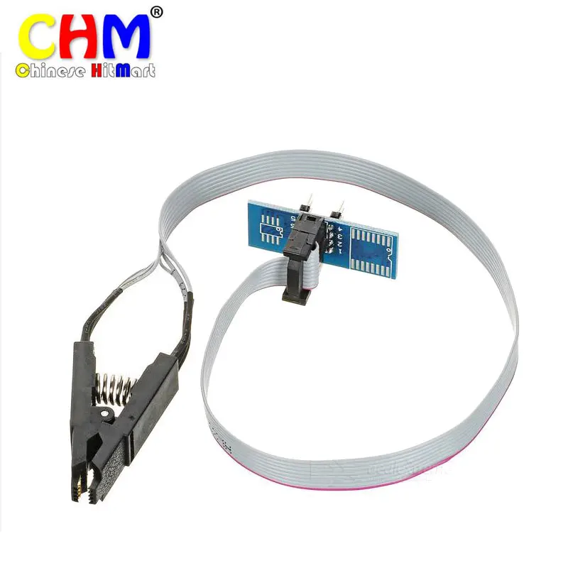 

Hobimake hot sale SOIC8 SOP8 Test Clip with Adapter for 24 93 25 26 Series Chip+Adapter for arduino SOP8 Test Clip test #32