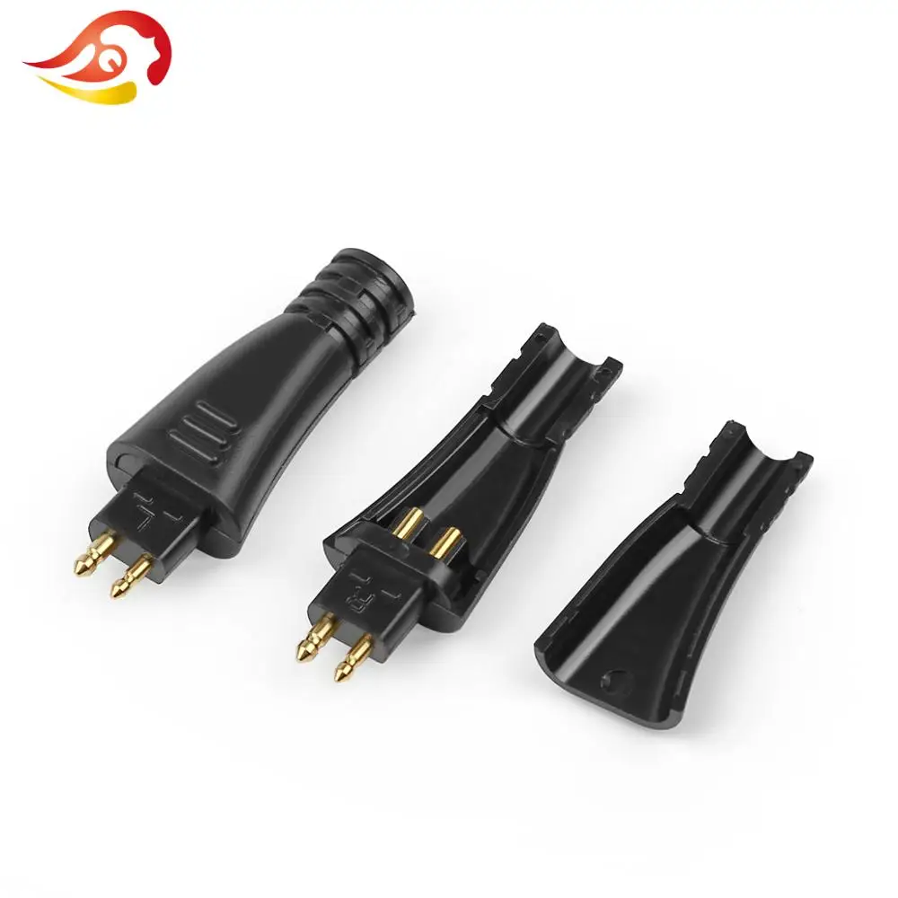 QYFANG New Earphone Male Pin Adapter Gold plated Copper Plug Headphone Audio Jack For FOSTEX TH900 MKII MK2 Wire Cable Connector