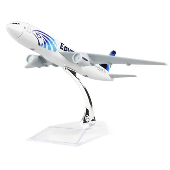 

Egypt Air Boeing 777 16cm airplane models child Birthday gift plane models toys Free Shipping