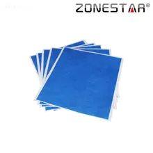 ZONESTAR 5 PCS lot 3D printer Blue High temperature tape 5 sheets 200mm 210 mm