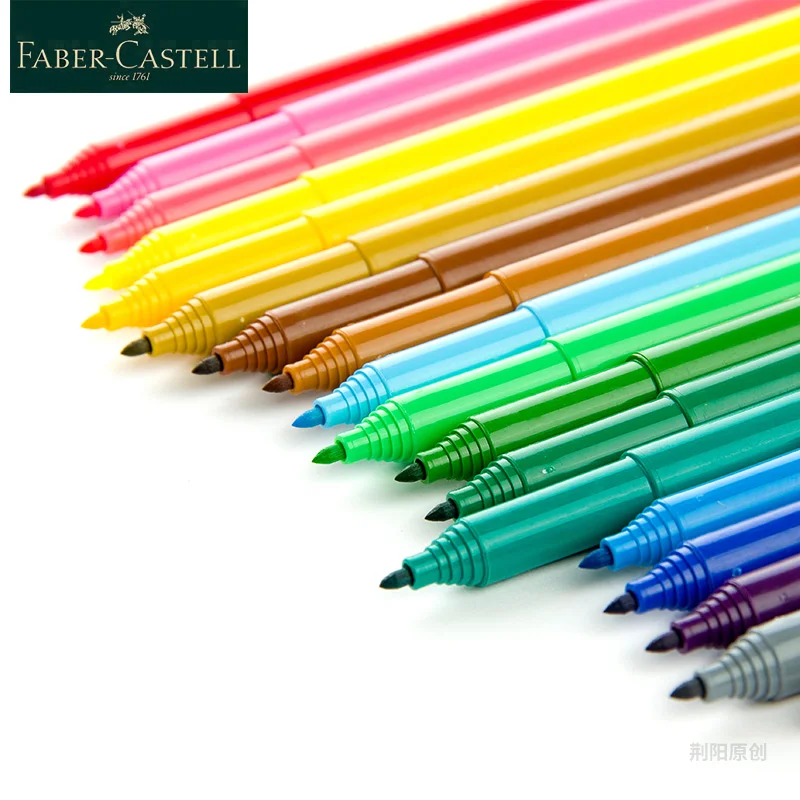 Faber Castell 1550 Акварельная Ручка 30/60/80 Цвета набор профессиональных плетение строительные блоки Акварельная ручка Набор для рисования