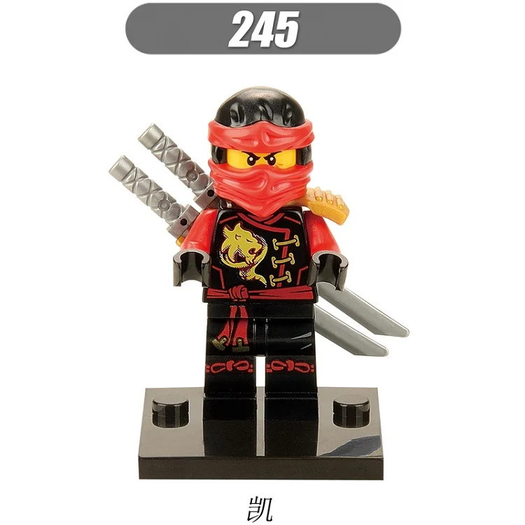 

Single Sale Building Blocks Super Heroes Kai Fabulous Lloyd Jie Bricks Assemble Action Children Christmas Gift Toys XH 245