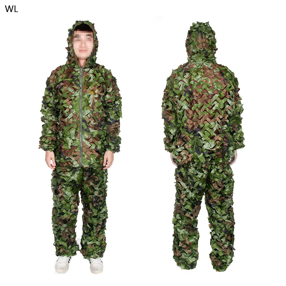 Aliexpress.com : Buy Durable Outdoor Woodland Ghillie Suit Kit Military Camo Camouflage Hunting 