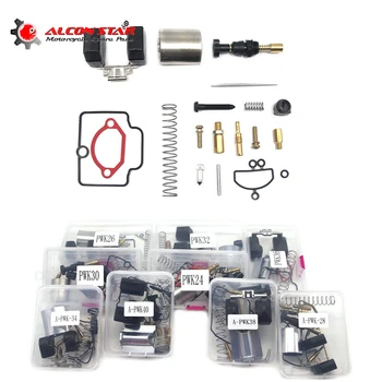 

Alconstar- 24 26 28 30 32 34 36 38 40mm KOSO OKO KENHIN PWK Motorcycle Carburetor Master Card Rebuild Kit Spare Power