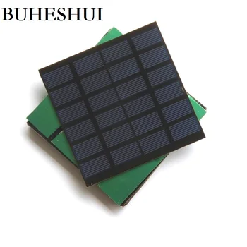 

Wholesale! 6V 1.5W 250MA Mini PET Solar Panels Solar Power 3.6V Battery Charge Solar Cell 110* 110*2MM 50pcs/lot Free Shipping