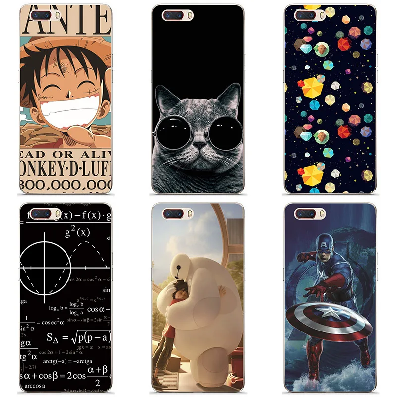 

hard plastic Phone Cases For ZTE Nubia M2 hard plastic Material Back Cover Coque Print painting Flower style