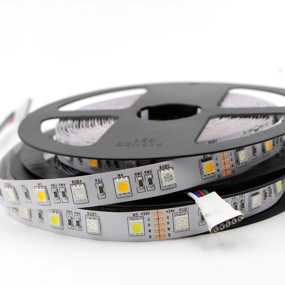 СВЕТОДИОДНАЯ лента SMD 5050 RGB CCT RGBW светильник аемая Диодная 5 м Светодиодная
