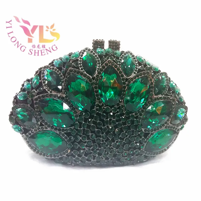 

Women Hand Clutch Evening Designer Evening Bags Women Gorgeous Crystal Minaudieres Evening Bags Purse Clutch Bag YLS-G14M