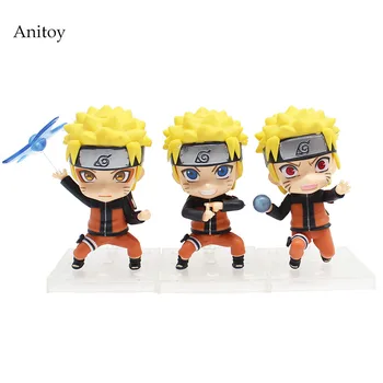 

Naruto Uzumaki Naruto Action Figures 1/10 Scale Painted Figure PVC Figure Collectible Toy 3pcs/set 10cm