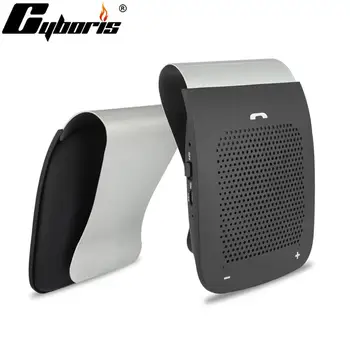 

Cyboris Car Sun Visor Bluetooth Loudspeaker HandsFree Call Wireless Drive Bluetooth In-Car Speakerphone Built-In Mic with Clip