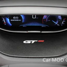 Для peugeot 3008 GT /5008 GT дисплей для внутренней приборной панели Противоскользящий коврик 1 шт. аксессуары для стайлинга автомобилей